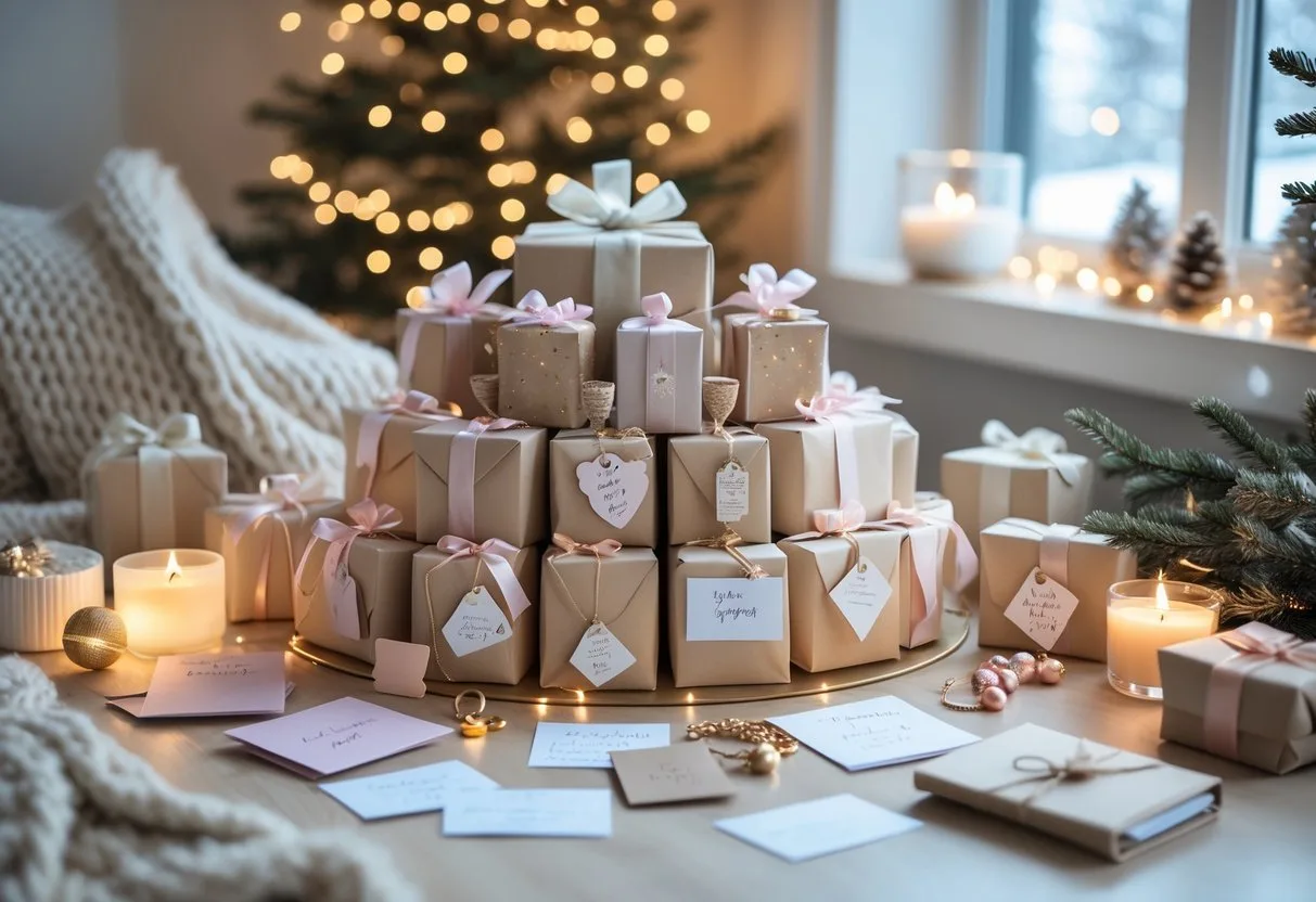 Gode ideer til en personlig pakkekalender til hende